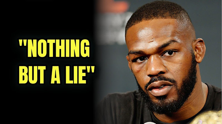 The Lie That Caused Jon Jones To Retire