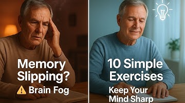 Over 60? 10 Brain Exercises That Keep Memory Sharp | Senior Health Facts