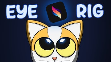 How to RIG EYES in Procreate Dreams? 👀 for BEGINNERS