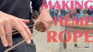 Hemp Ropemaking at the Port Townsend Wooden Boat Festival | FULL VIDEO at OffCenterHarbor.com