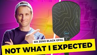 Six Zero Black Opal: This Foam Paddle Hits Harder Than I Expected | Pickleball