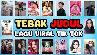 TEBAK JUDUL LAGU VIRAL TIK TOK, munaroh, tang ting tung, jisoo, masha and the bear, stelan daboy