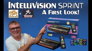 The Intellivision Sprint: A First Look - A Papa Pete Unboxing #intellivision #atari #sprint