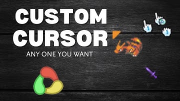 How to change Cursor on windows 11/10