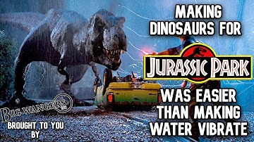 Making Dinosaurs for Jurassic Park Was Easier Than Making Water Vibrate