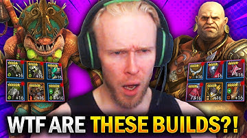 THESE CHAMP BUILDS MELTED MY BRAIN! - Account Takeover Gear Tips - Raid Shadow Legends