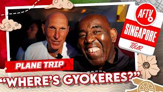 Plane Trip To Asia | Gyokeres Travelling Soon? | Arsenal's Singapore Tour