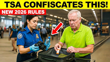 TSA Will CONFISCATE These 10 Items in 2026 (Most Seniors Don