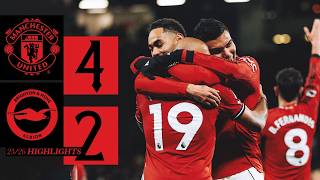 MBEUMO BRACE AT OLD TRAFFORD! 😮💨 | Man Utd 4-2 Brighton