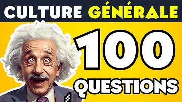 ⚡ 100 Questions de Culture Générale 2025 – Le Quiz le plus rapide et complet ! 🧠