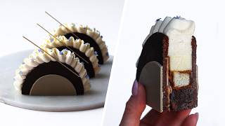 Forget Classic Tiramisu - This is a Game-Changer! │ Tutorial: Tiramisu Cake Tacos Entremet