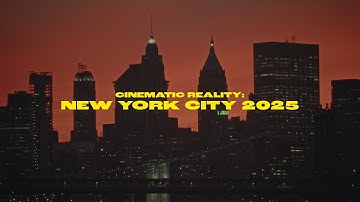 Cinematic Reality: NYC 2025 | New York Street Photography