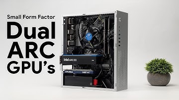 We Put 2 Intel ARC GPUs in a SFF PC! The Results Are Unreal!
