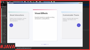 Java - How to Create a Card Slider in Java Netbeans - Complete Project Tutorial [ With Source Code ]