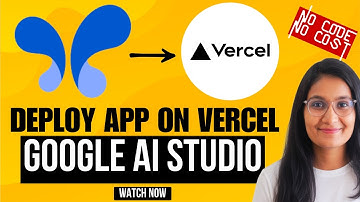 Deploy Google AI Studio App for FREE Using Vercel | Step-by-Step App Deployment Tutorial