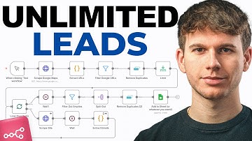 I Built An AI System That Scrapes Unlimited Leads For FREE (n8n tutorial)