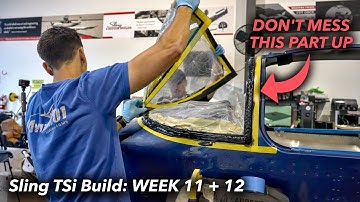 Windshield, PROP, Oxygen, Lights, PARACHUTE • Sling TSi Build: WEEK 11 + 12