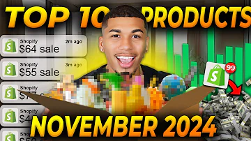 ⭐️ TOP 10 PRODUCTS TO SELL IN NOVEMBER 2024 | DROPSHIPPING SHOPIFY