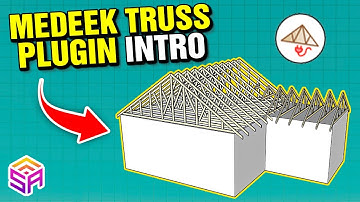SketchUp Roof Models: Medeek Truss Plugin