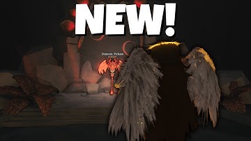*NEW* Enemy, Rune, Hide Armor Setting, and Demonic Pickaxe Obtainable in The Forge Roblox!