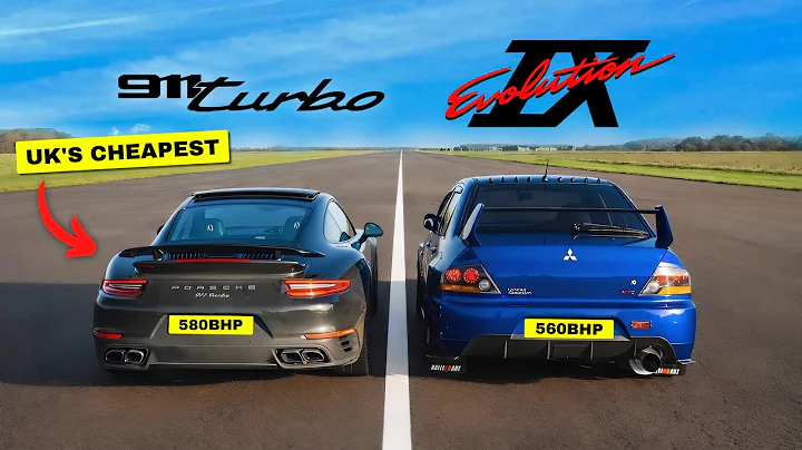 JDM vs GERMAN  - PORSCHE 911 TURBO vs MITSUBISHI EVO 9