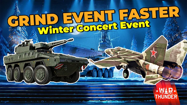 How To Grind Winter Concert Faster (MiG-25PD + CRV Block 2) | War Thunder