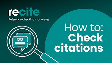 In-Text Citations Section