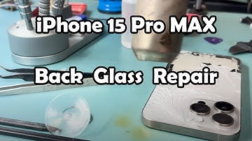 iPhone 15 Pro Max Back Glass Replacement Guide – Expert Tutorial