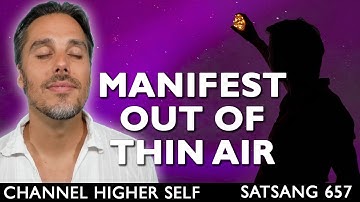 Manifesting Physical Objects Out of Thin Air with Your Mind