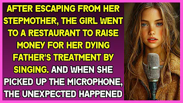 After escaping from stepmother, girl went to a restaurant to raise money for her father's treatment