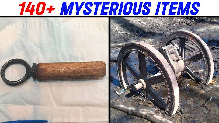 WHAT IS THIS MYSTERIOUS ITEM? 140+ VINTAGE PIECES WITH GRIPPING STORIES! [r/whatisthisthing] #4 Comp