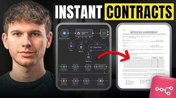 I Built an AI Agent That Generates PDF Contracts in Seconds (n8n tutorial)