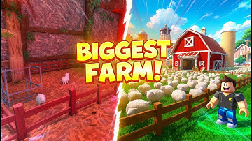 Making the biggest Sheep Farm in Sheep Tycoon Roblox! #SheepTycoon #RobloxTycoon #RoboBlitzX