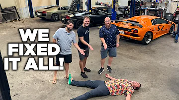 We fixed EVERYTHING wrong with my 3 terrible Lambos! (FULL SERIES)