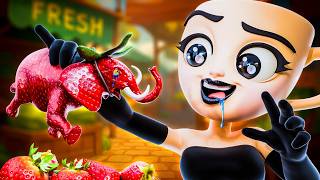 STRAWBERRY ELEPHANT SAD ORIGIN STORY! Italian Brainrot