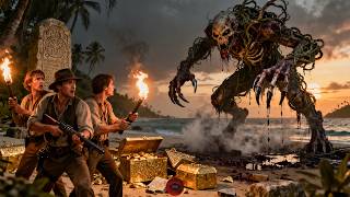 【Monster😈Movie】荒岛异形兽觉醒！探险队夺宝失败反被异形屠杀，死战到底！#中国电影#悬疑 #movie #惊悚 #悬疑 #探险 #奇幻 #僵尸 #恐怖 #剧精彩