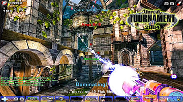 Unreal Tournament 2004 - Deathmatch Gameplay! BP2 Calandras - 220 Kills! King of FPS Games