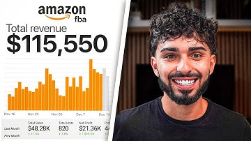 How I Made $115,550 in 1 Month with Amazon FBA