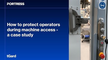 How to protect operators during machine access - a case study