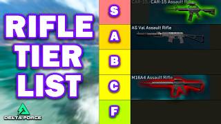 Delta Force: All Rifles Ranked (S–F Tier List)