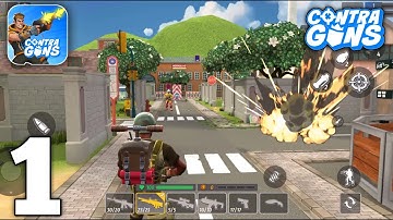 Contra Guns Gameplay Walktrhough Part 1 (Android/iOS)