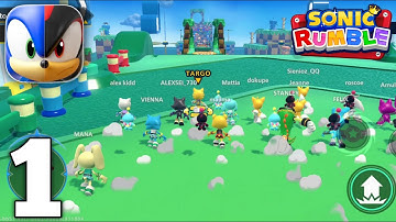 Sonic Rumble Global Launch Gameplay Walkthrough Part 1 (Android/iOS)