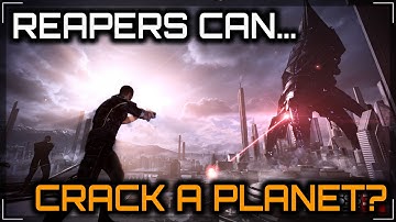 The HORRIFYING power of the Reapers Main Guns