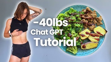 I lost 40 lbs. How to use chat gpt for rapid weight loss