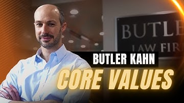 The Core Values That Built Butler Kahn: Truth, Hard Work, and Doing Right