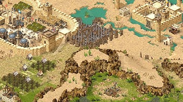 Stronghold Crusader DE - 2. CROCS IN THE MARSH | Trail of the Jackal (The Canary & The Trader DLC)