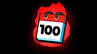 What happens on Day 100 of the Daily Streak?
