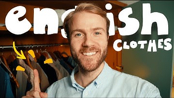 Making my own clothes vocabulary magazine | Learn English with Comprehensible Input