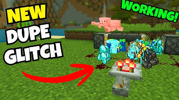NEW MINECRAFT BEDROCK DUPLICATION GLITCH 2025!