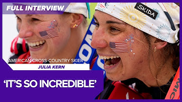 50 MPH on skis and no brakes: Julia Kern on cross-country skiing